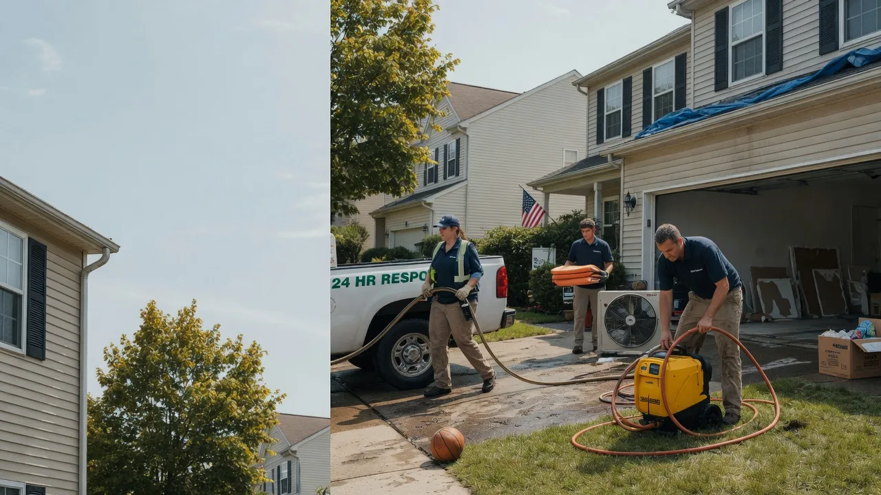 Emergency Water Damage Restoration in Denham Springs, LA near me